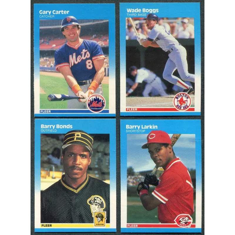 1987 Fleer Baseball Complete Set NM/MT (660) (24-628)