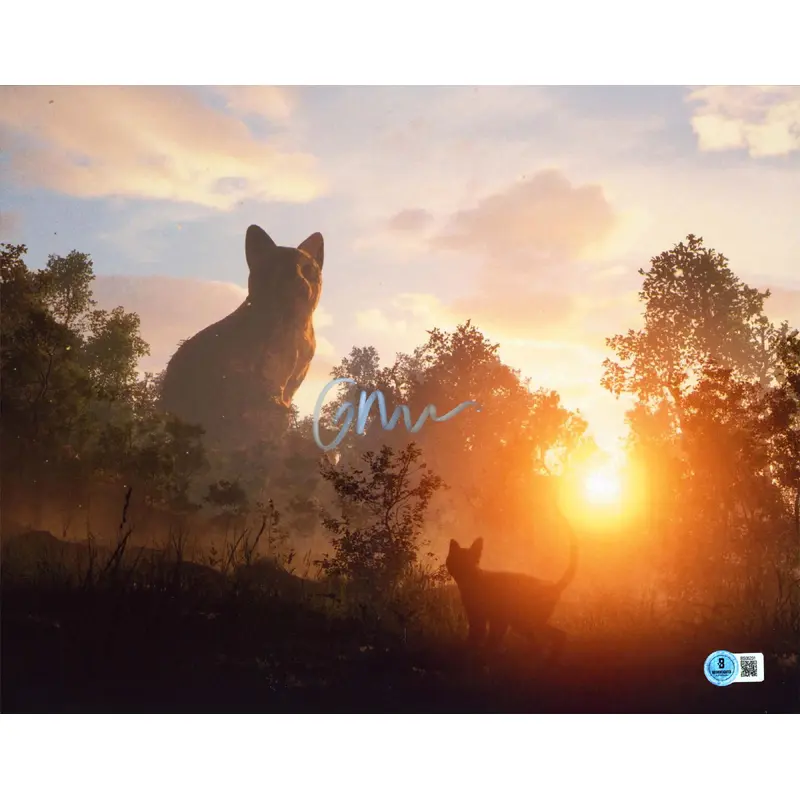 Gints Zilbalodis Flow Authentic Signed 11x14 Horizontal Photo BAS #BS05231