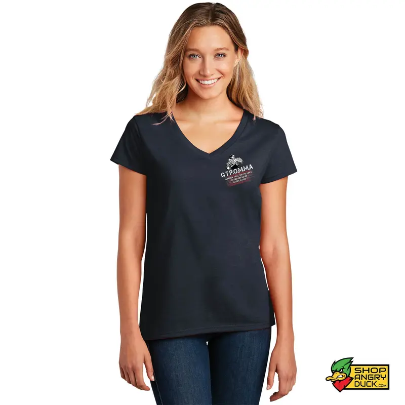 GTPOMMA Ladies V-Neck T-Shirt
