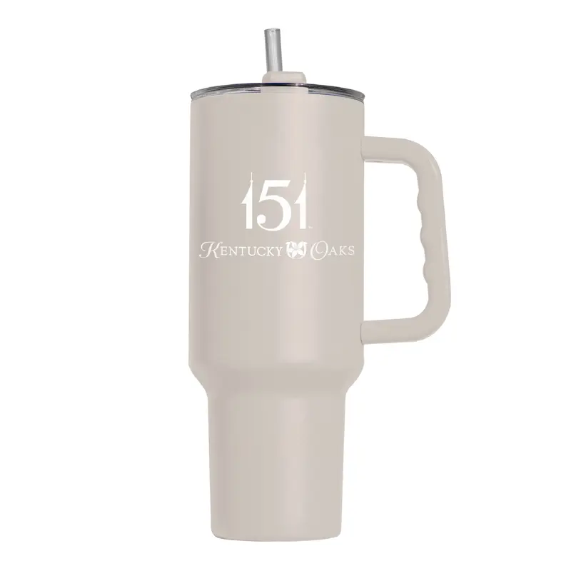Kentucky Oaks 151st 40oz Powder Coat Tumbler