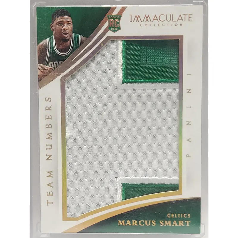 Marcus Smart 2014 Panini Immaculate Team Numbers Jumbo Patch #37/50