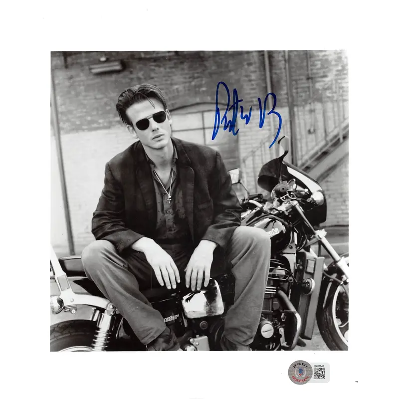 Peter Berg Genuine Risk Authentic Signed 8x10 Photo Autographed BAS #BK03840
