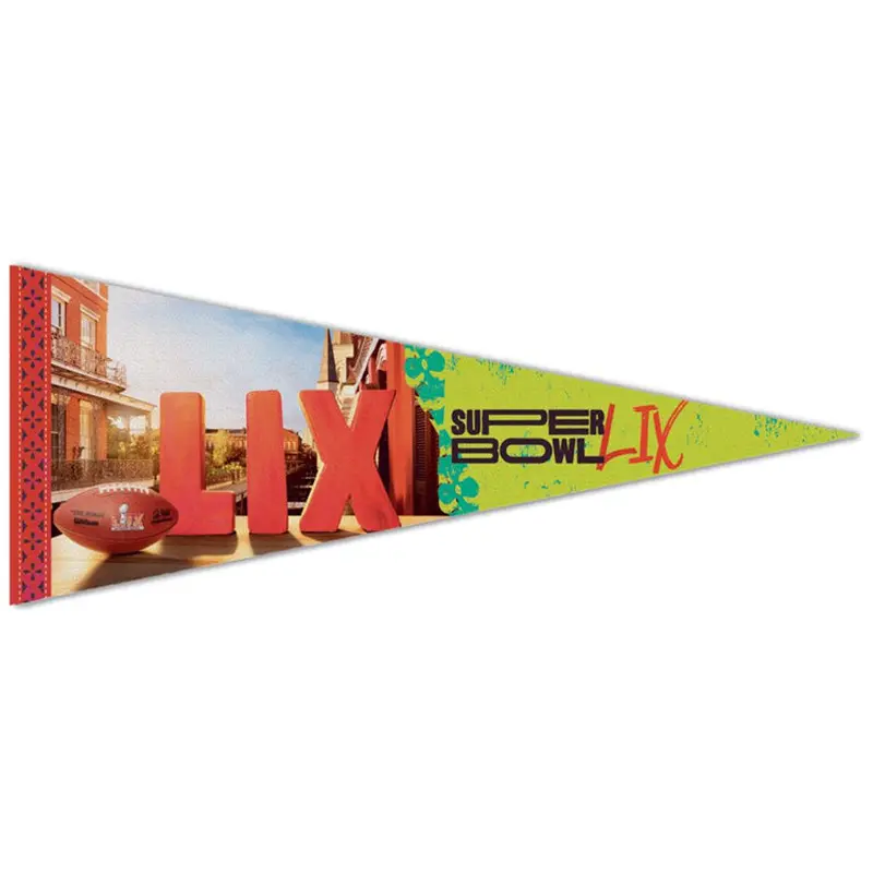 Super Bowl LIX (New Orleans 2025) Official Premium Felt Event PENNANT - Wincraft