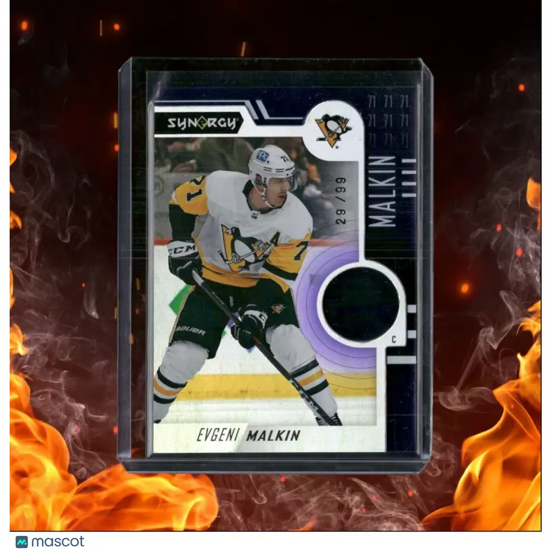 2022-23 Upper Deck Synergy Evgeni Malkin Purple 29/99 #16