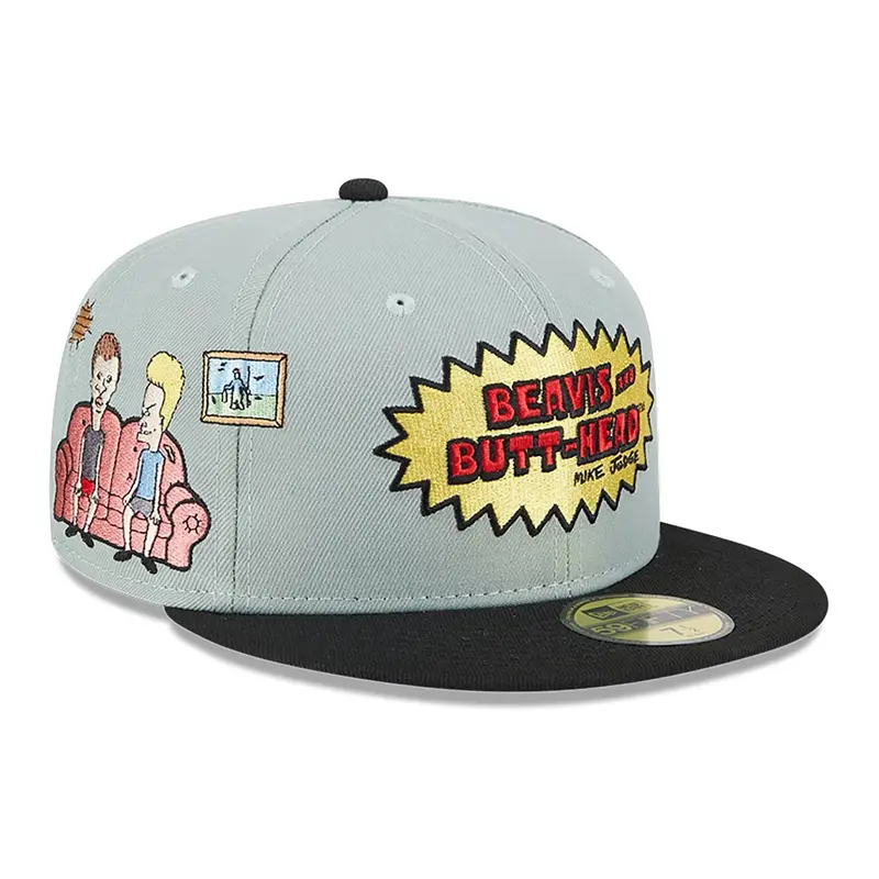 Beavis And Butt-Head Pastel Green 59FIFTY Fitted Cap