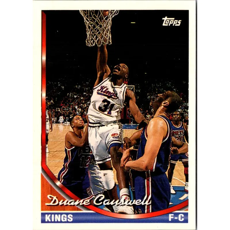 1993 Topps Duane Causwell #136