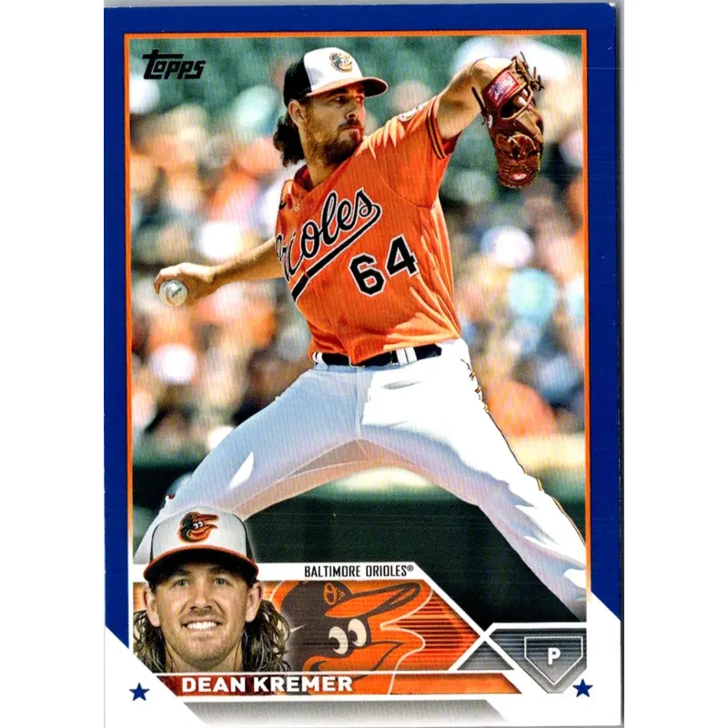 2023 Topps Royal Blue Dean Kremer #267