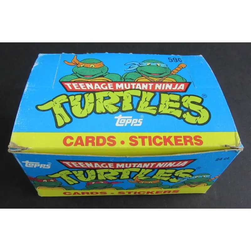 1989 Topps Teenage Mutant Ninja Turtles Unopened Cello Box