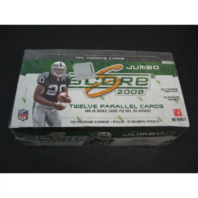 2008 Score Football Jumbo Box