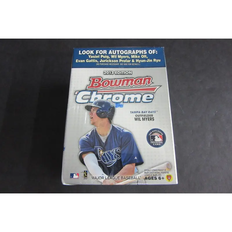 2013 Bowman Chrome Baseball Blaster Box (8/3)