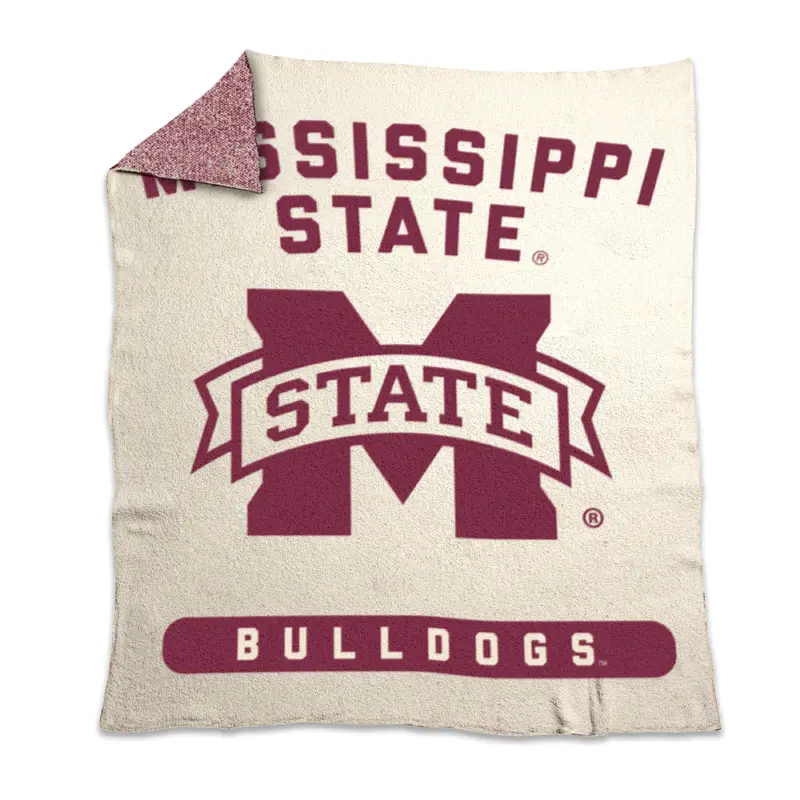 Mississippi State Luxe Prime Dreams Throw