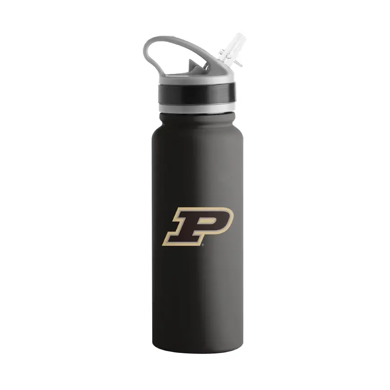 Purdue 25oz Campus Color Letterman Stainless Single Wall Flip Top Bottle