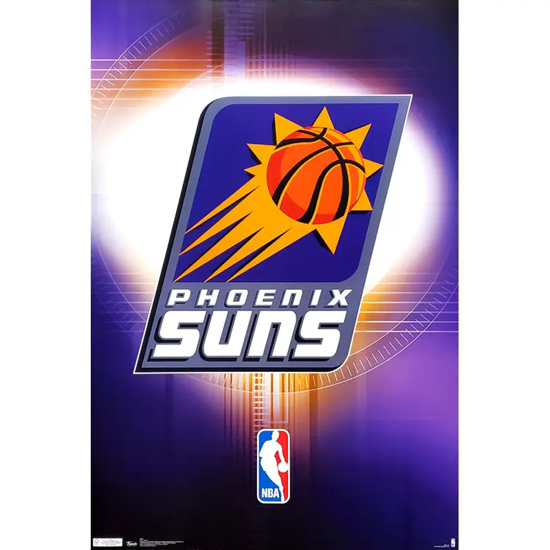 Phoenix Suns Official NBA Basketball Team Logo Poster - Costacos Sports