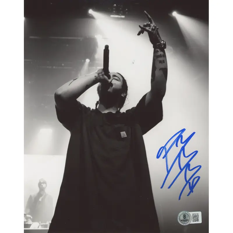Post Malone Authentic Signed 8x10 Photo Autographed BAS #BP56156