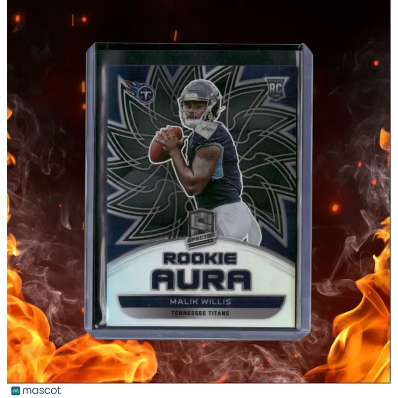 2022 Panini Spectra Malik Willis Aura Holo Prizm Rookie 44/99 #AUR-MWI