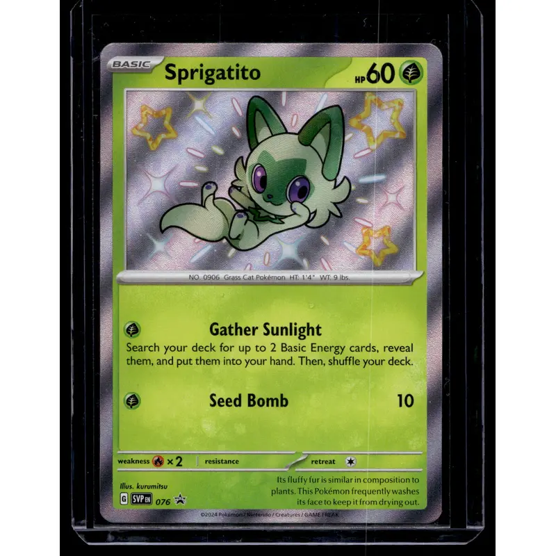 2023 Pokemon - Scarlet & Violet - Black Star Promos - Promos - Sprigatito #076