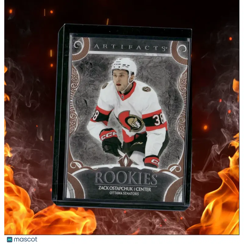 2024-25 Upper Deck Artifacts Zack Ostapchuk Copper Rookie #185