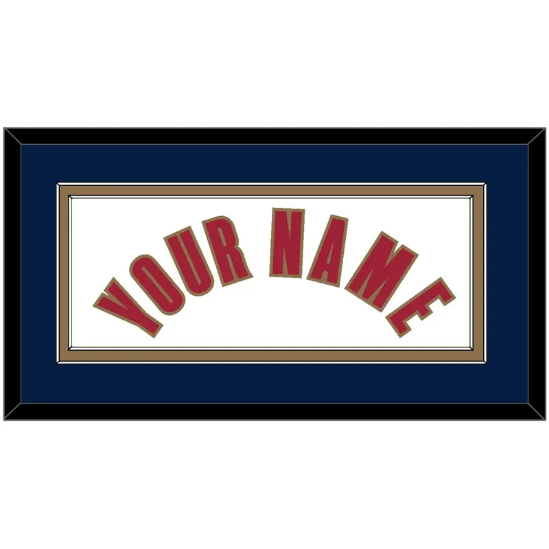 Cleveland Name - Home White (2003-2010) - Double Mat 4