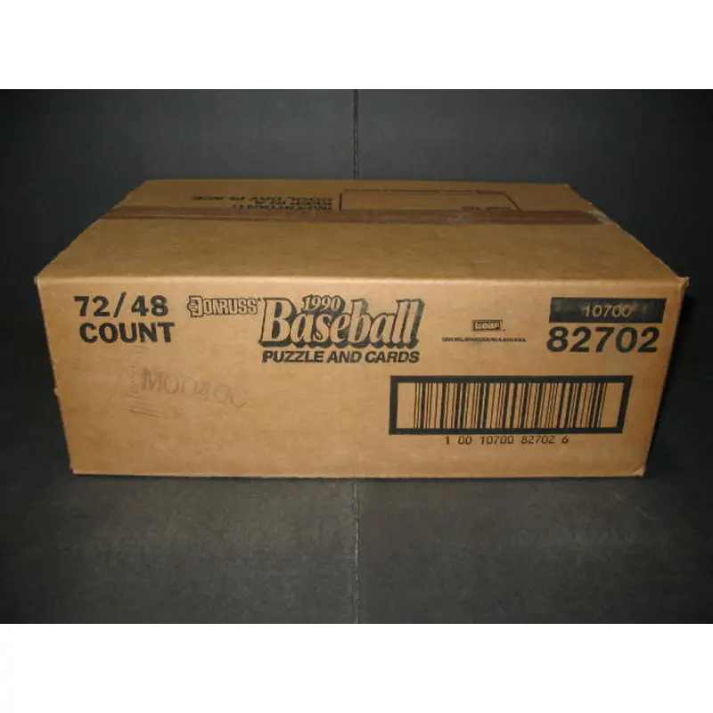 1990 Donruss Baseball Unopened Rack Pack Case (Sealed) (82702)