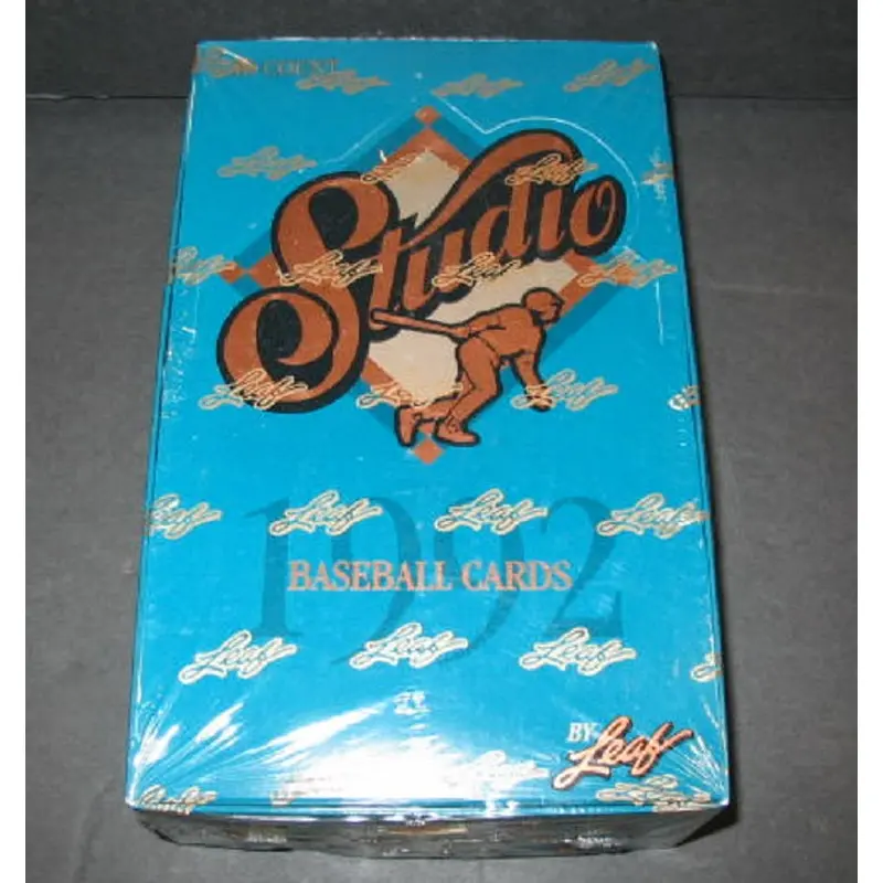 1992 Leaf Studio Baseball Box (48/12)