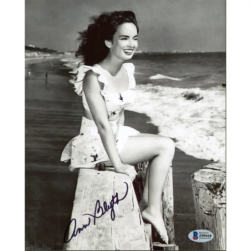 Ann Blyth Our Very Own Authentic Signed 8x10 Black & White Photo BAS #Z99418