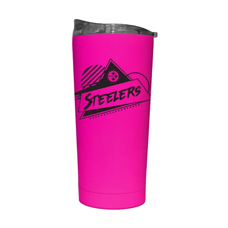 Pittsburgh Steelers 20oz Electric Rad Soft Touch Tumbler