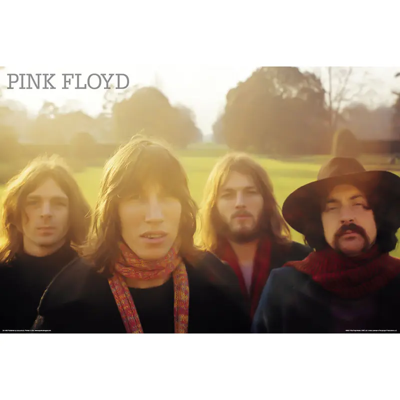 Pink Floyd "Meddle Portrait" (c.1971) Poster - Aquarius Images