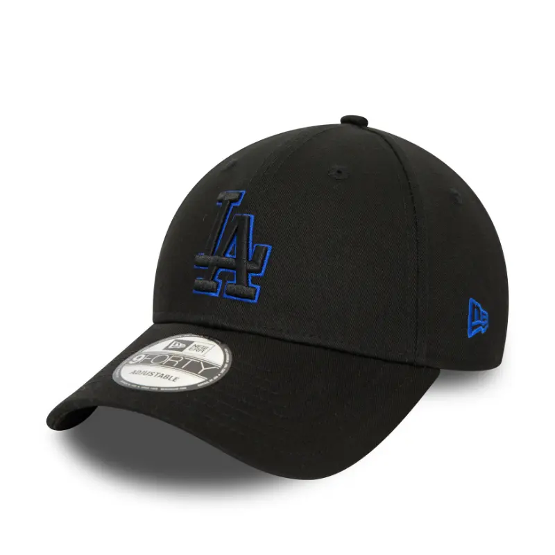 New Era - Los Angeles Dodgers - 9Forty Metallic Outline - Black