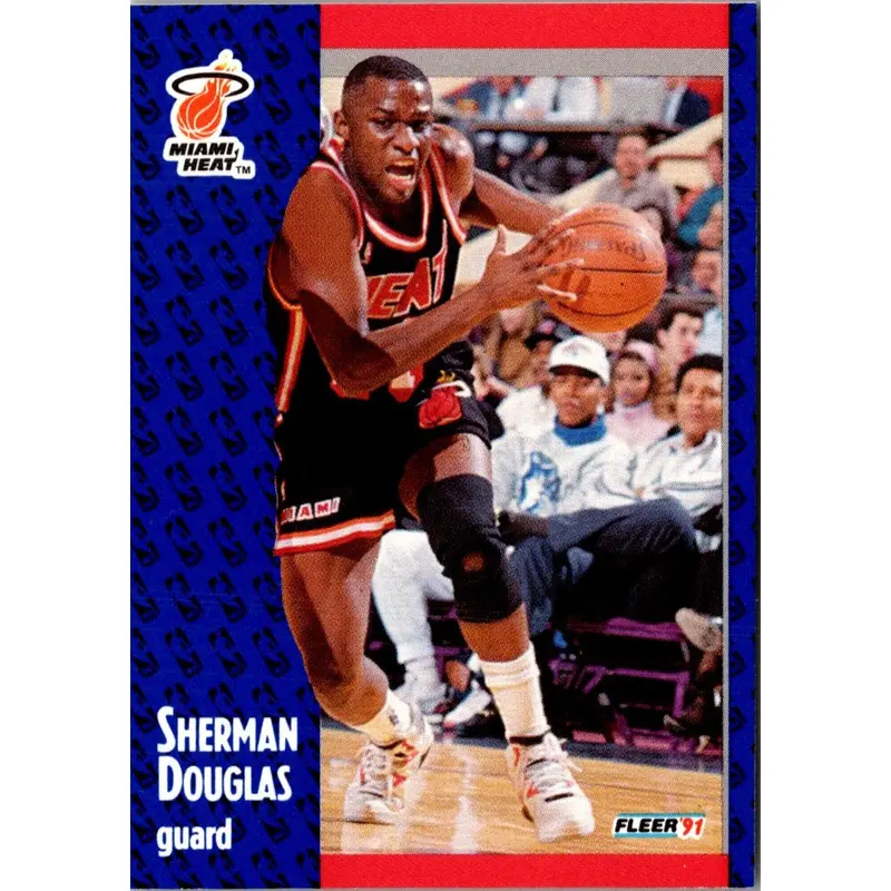 1991 Fleer Sherman Douglas #107