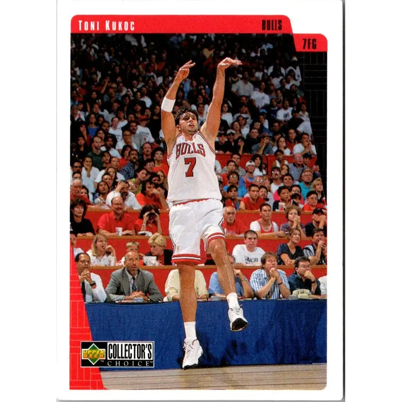 1997 Collector's Choice Chicago Bulls Toni Kukoc #CB2