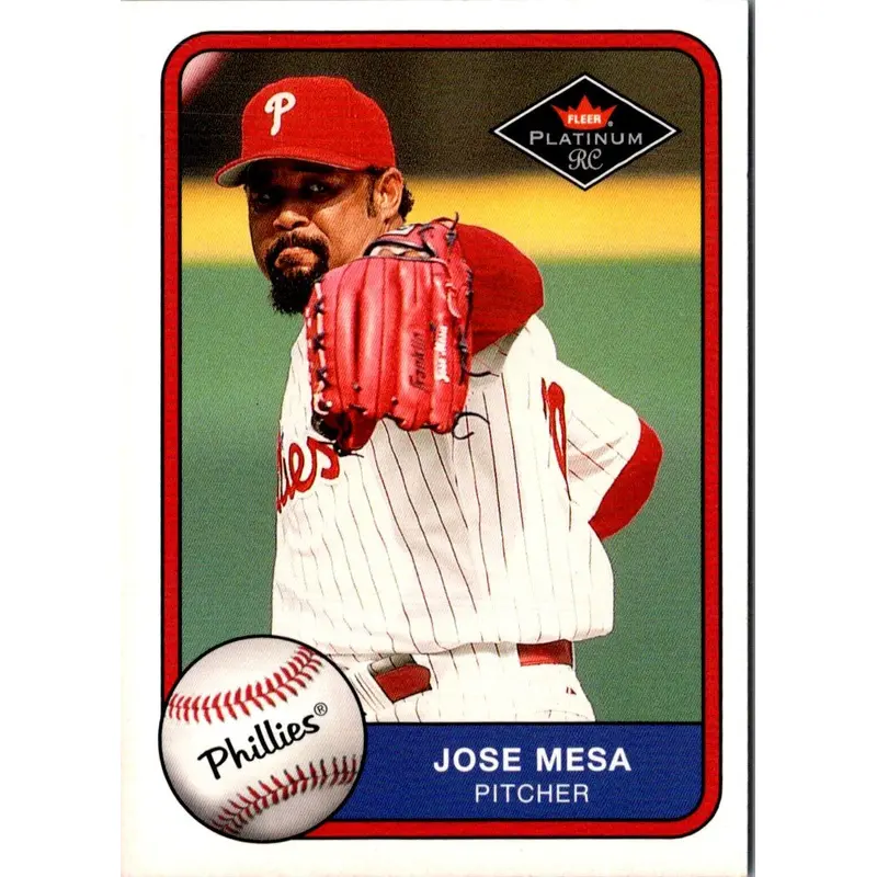 2001 Fleer Platinum Jose Mesa #365