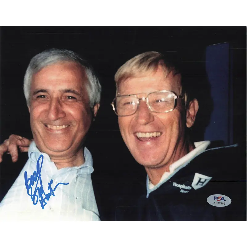SID HARTMAN signed 8x10 photo PSA/DNA Autographed American Sports Writer