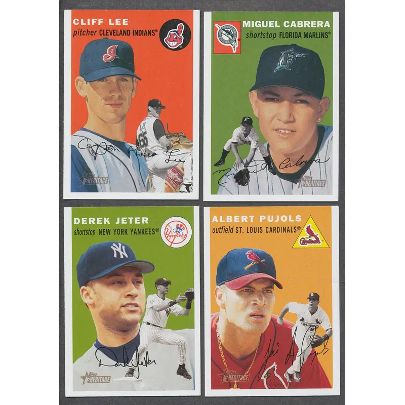 2003 Topps Heritage Baseball Complete Base Set NM/MT