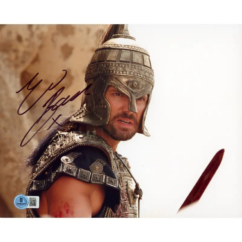 Eric Bana Troy Authentic Signed 8x10 Horizontal Photo BAS #BR43910
