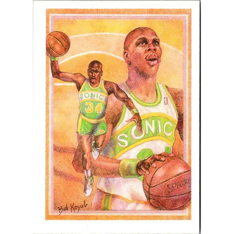1990 Hoops Xavier McDaniel #379