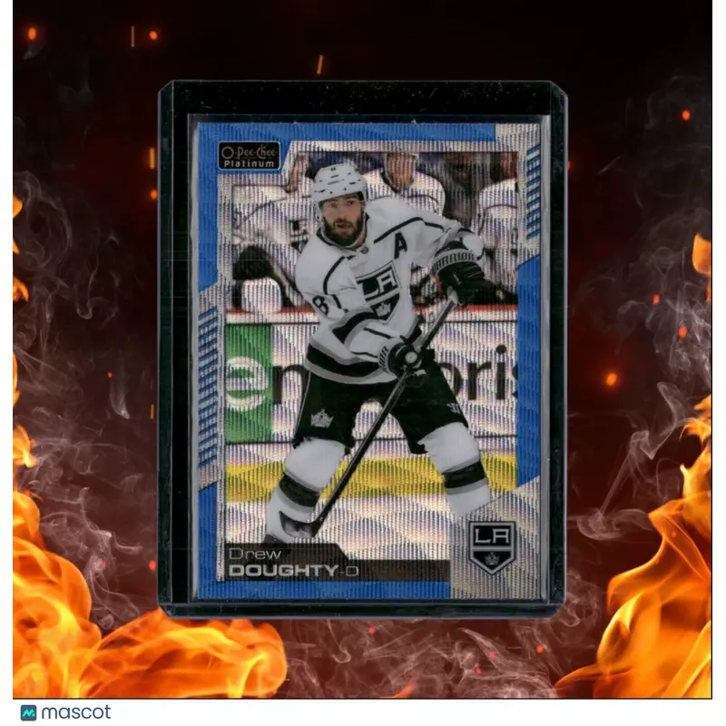 2020-21 O-Pee-Chee Platinum Drew Doughty Blue Surge #127