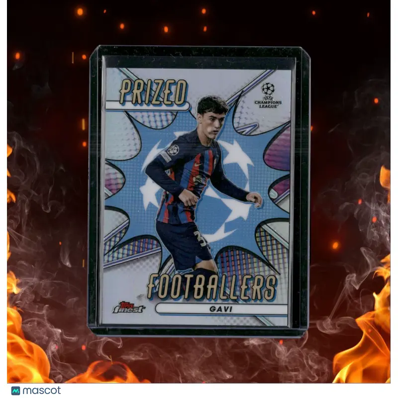 2022 Topps Finest Gavi Prized Footballers #12