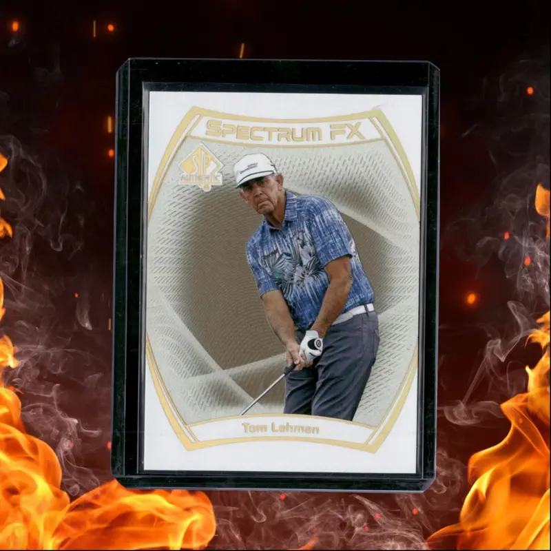 2024 Upper Deck Portfolio Tom Lehman SP Authentic Spectrum FX (B) #S-19