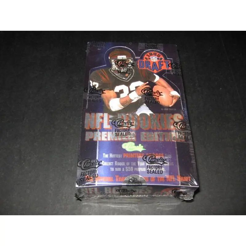 1995 Classic Draft Football NFL Rookies Box (Blue)