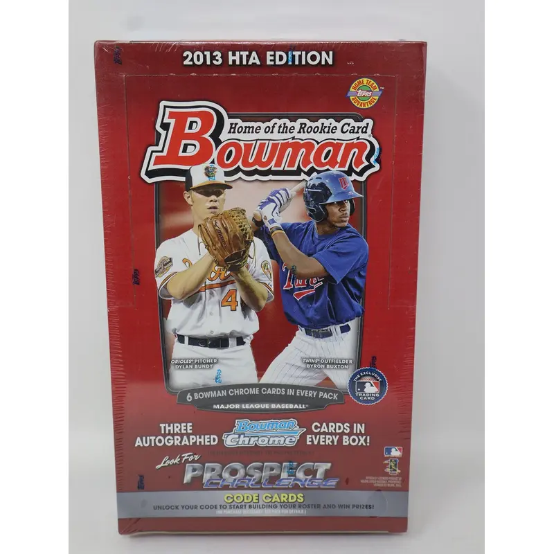 2013 Bowman Baseball Jumbo Box (HTA) (12/32)
