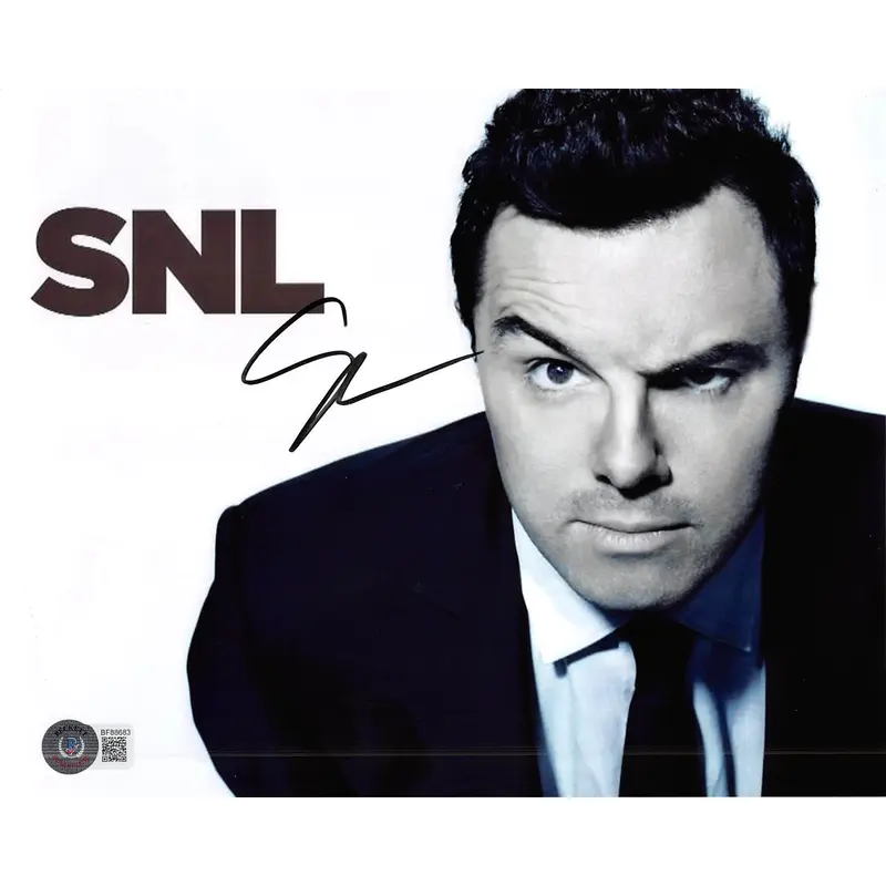 Seth MacFarlane Saturday Night Live Authentic Signed 8x10 Photo BAS #BF88683