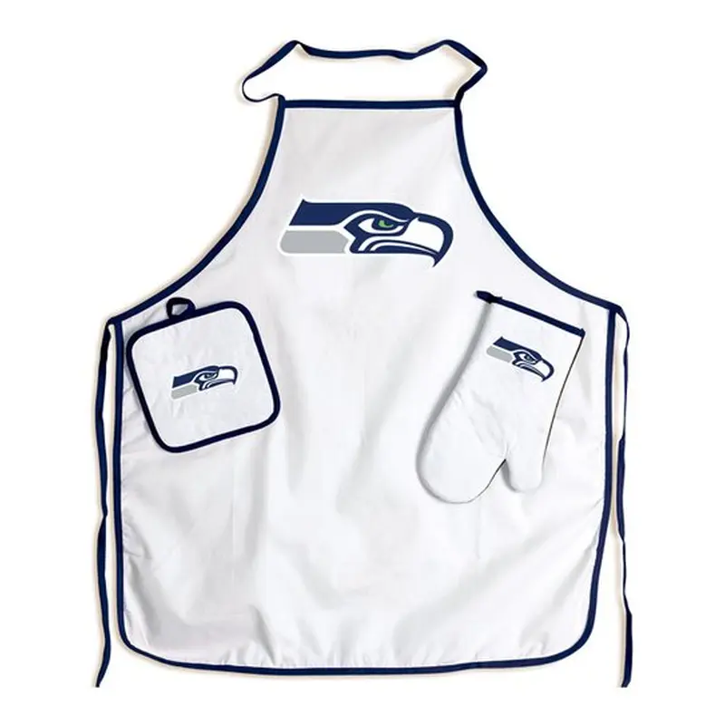 Seattle Seahawks White Barbeque Set