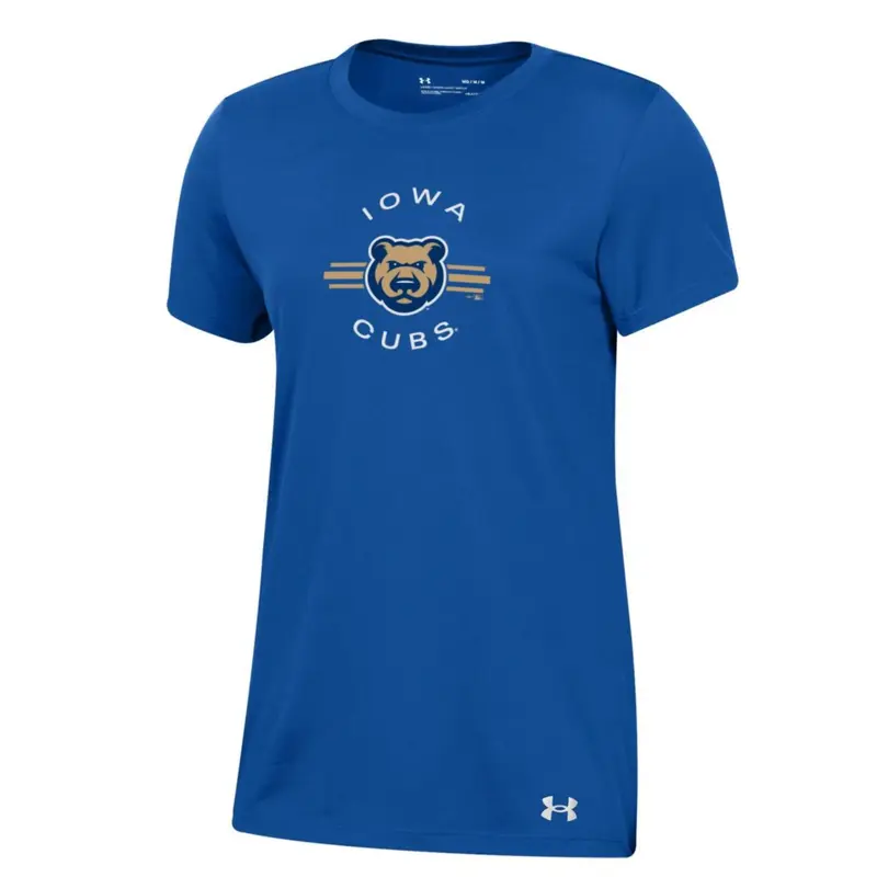 Women's Iowa Cubs Under Armour Short Sleeved Tee