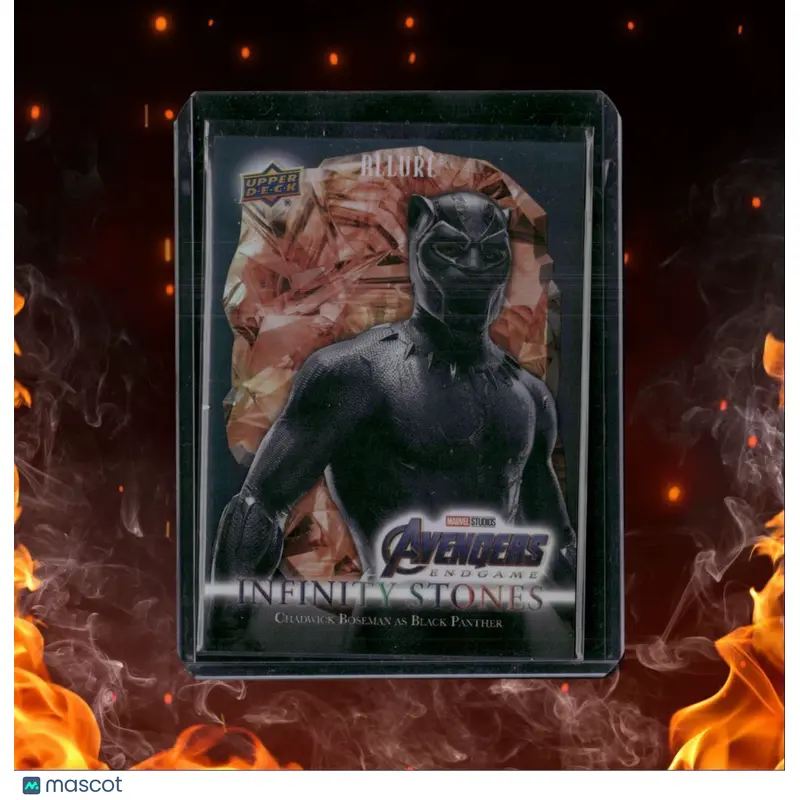 2022 Upper Deck Allure Black Panther Chadwick Boseman Infinity Stones 158/299