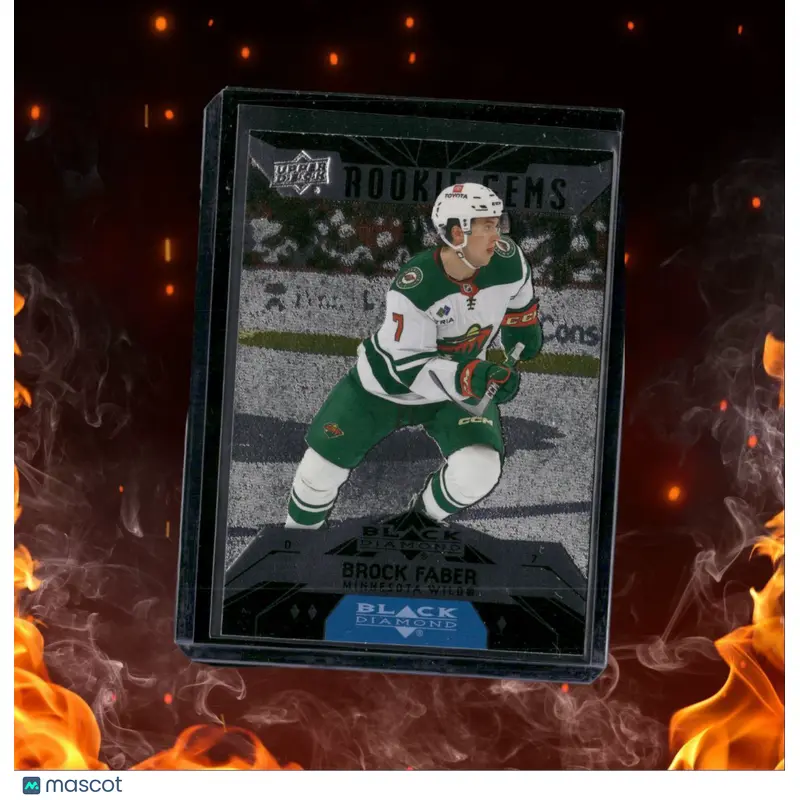 2023-24 Upper Deck Black Diamond Brock Faber Rookie Gems #BD-37