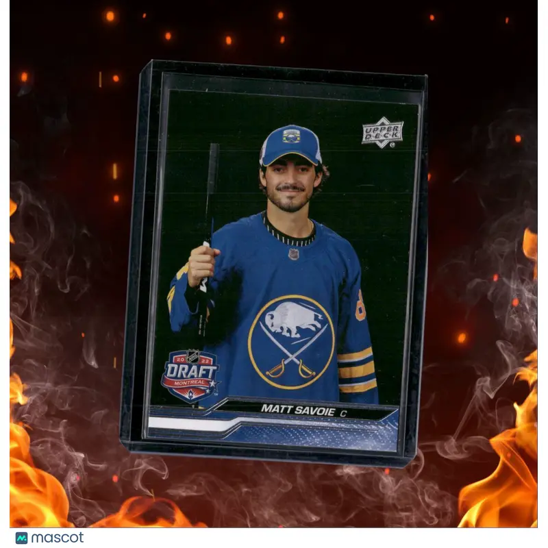 2023-24 Upper Deck Matt Savoie 1st Round Rookies #745