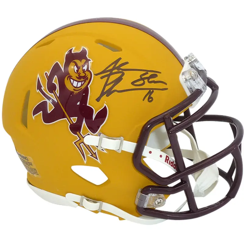 Jake Plummer Autographed Arizona State Sun Devils Mini Helmet - JSA
