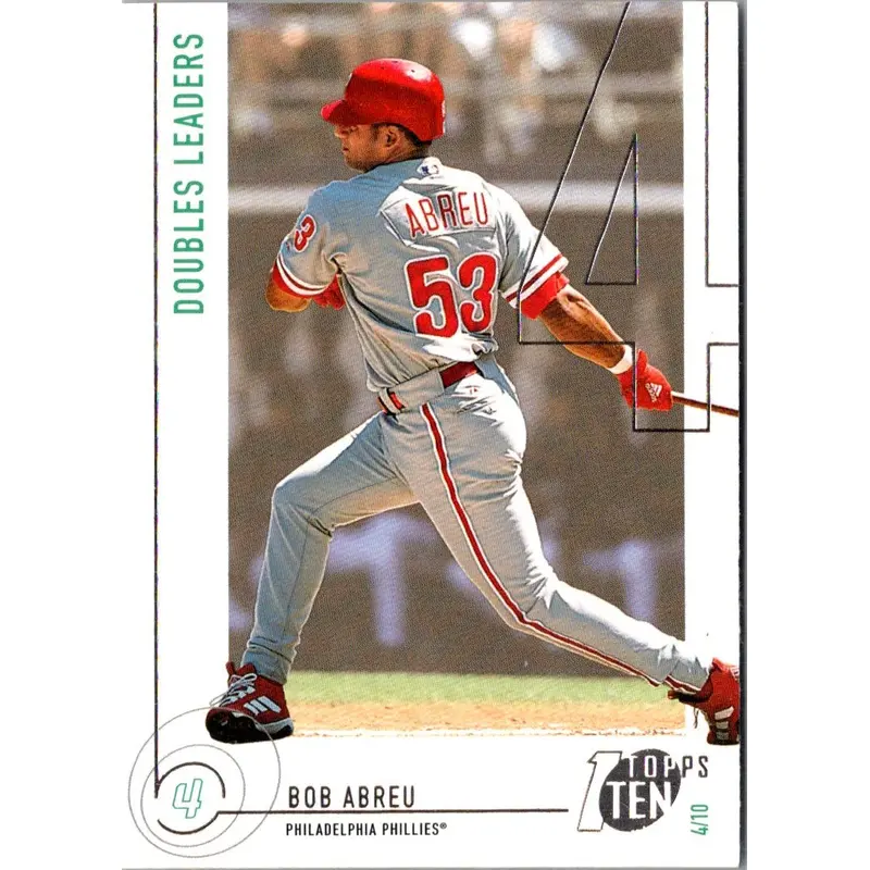 2002 Topps Ten Bobby Abreu #14