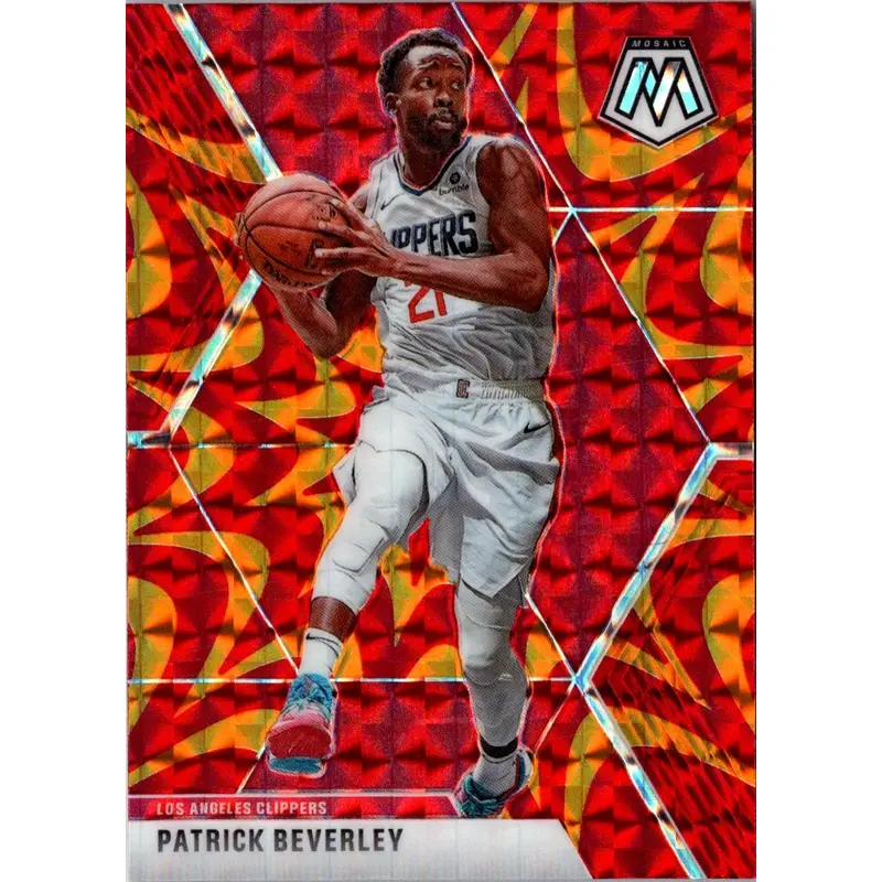 2019 Panini Mosaic Red Patrick Beverley #88