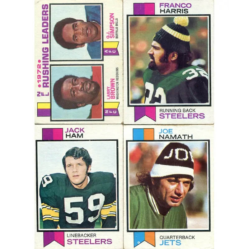 1973 Topps Football Complete Set VG (528) (23-115)